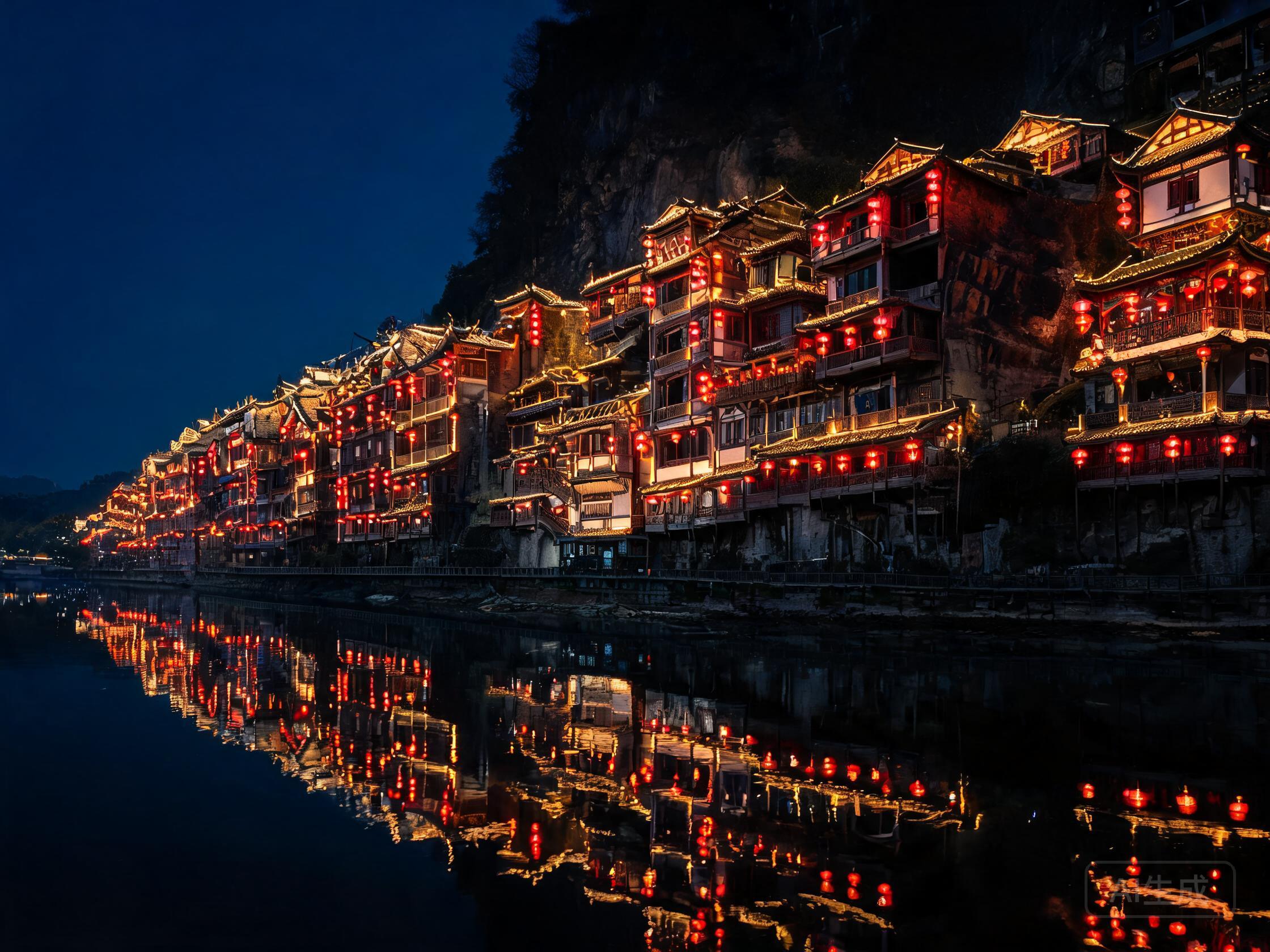 Chongqing Hongyadong Night View