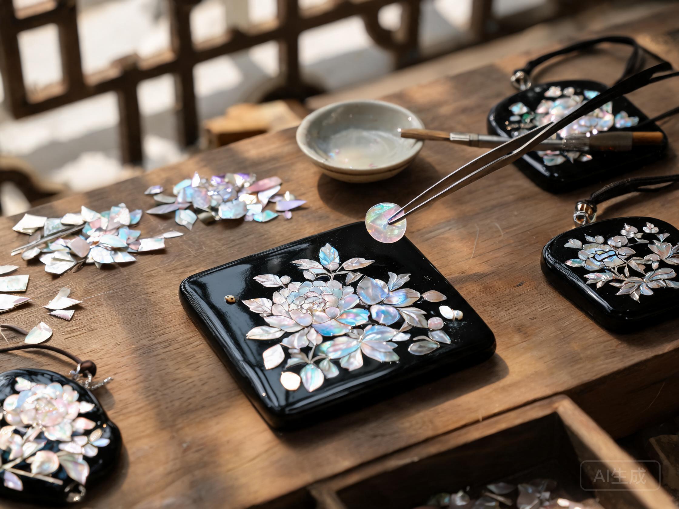 Mother-of-Pearl Inlay Jewelry