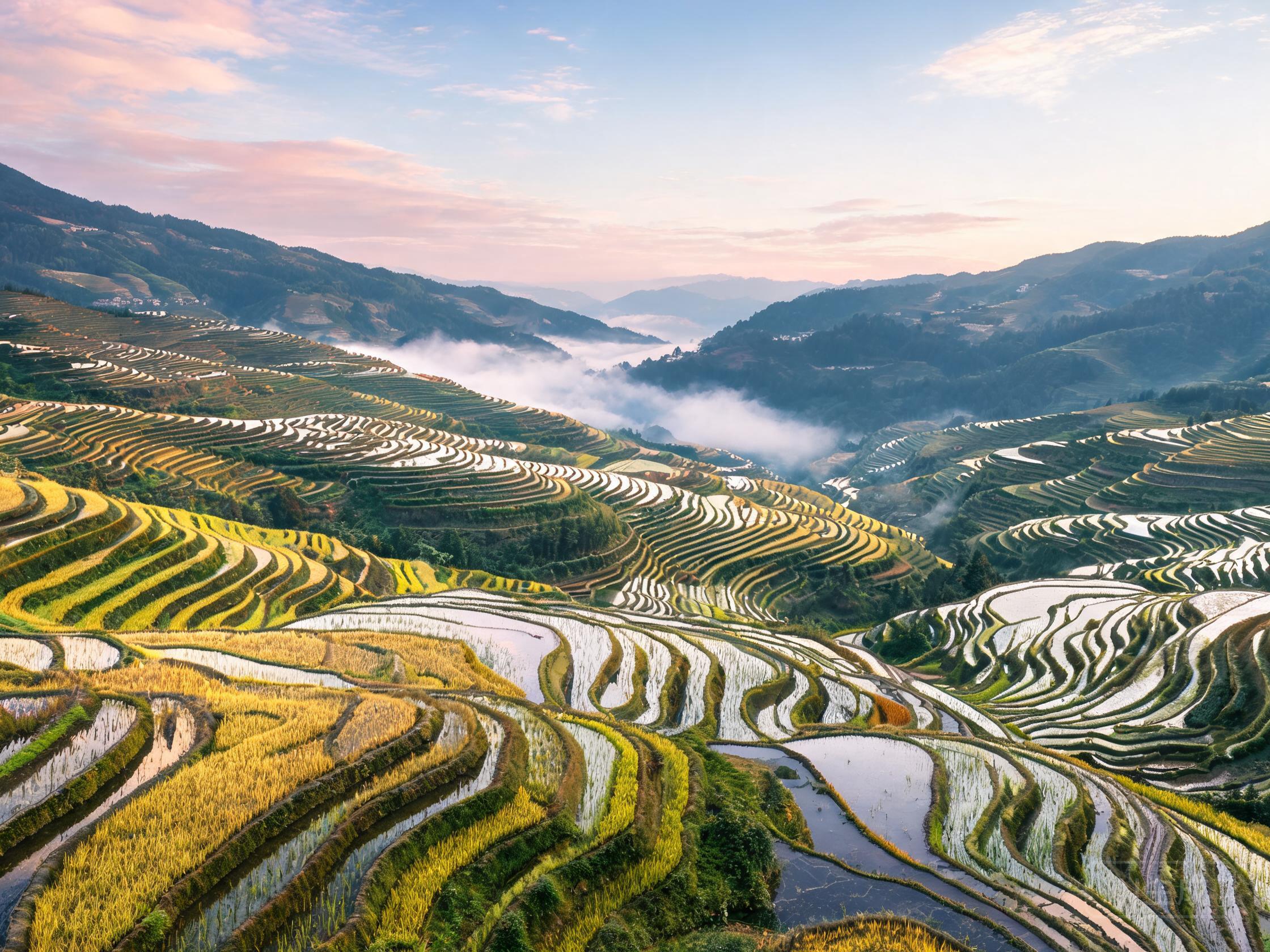 Yunnan Yuanyang Rice Terraces
